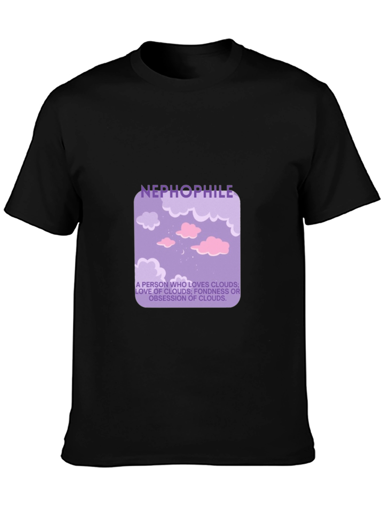 Nephophile Cloud Lover Graphic T-Shirt