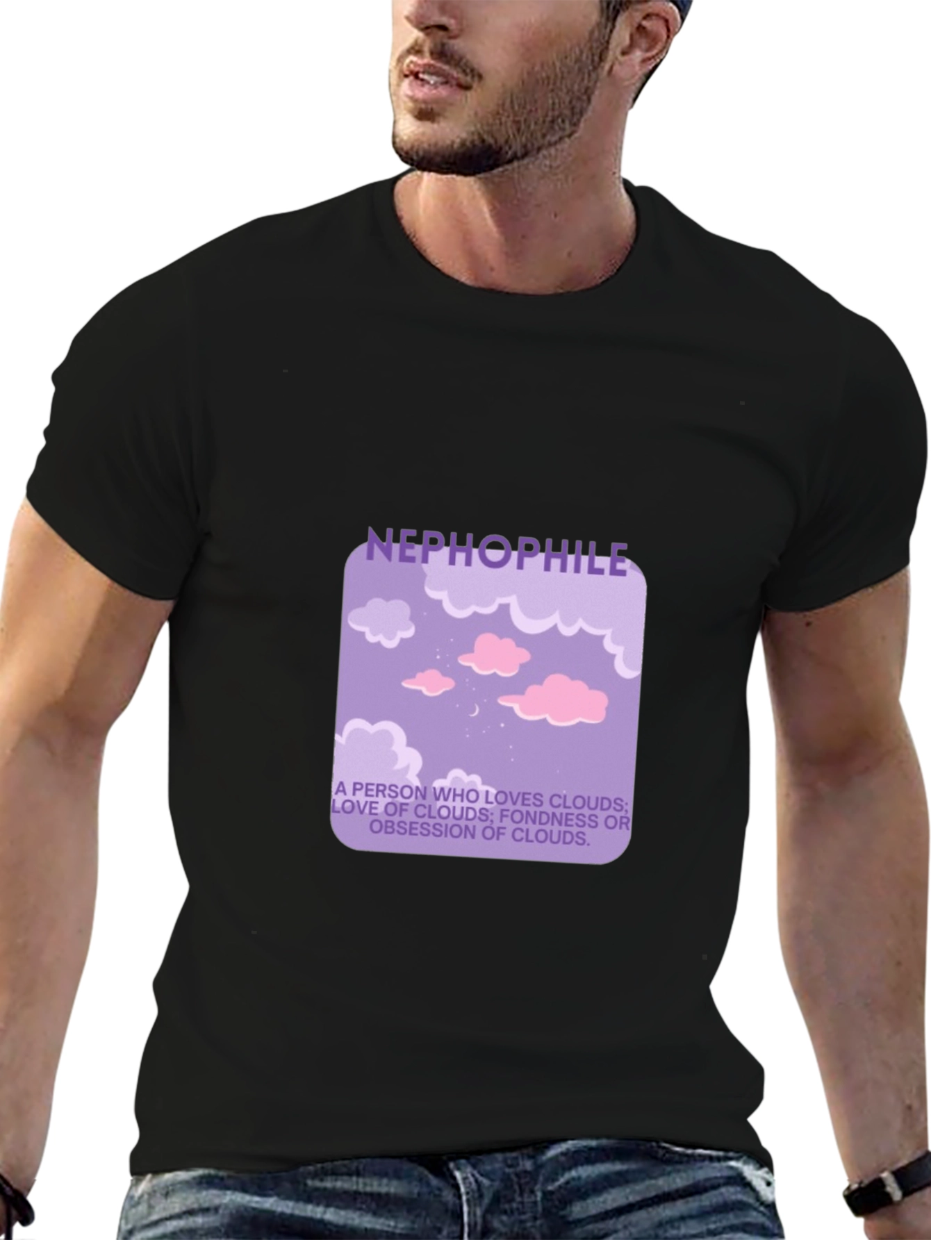 Nephophile Cloud Lover Graphic T-Shirt