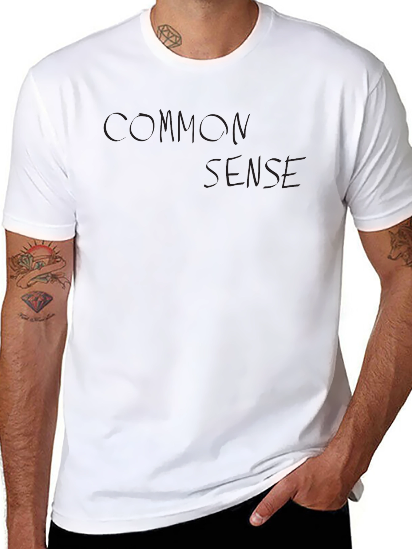 Common Sense Crew Neck T-Shirt