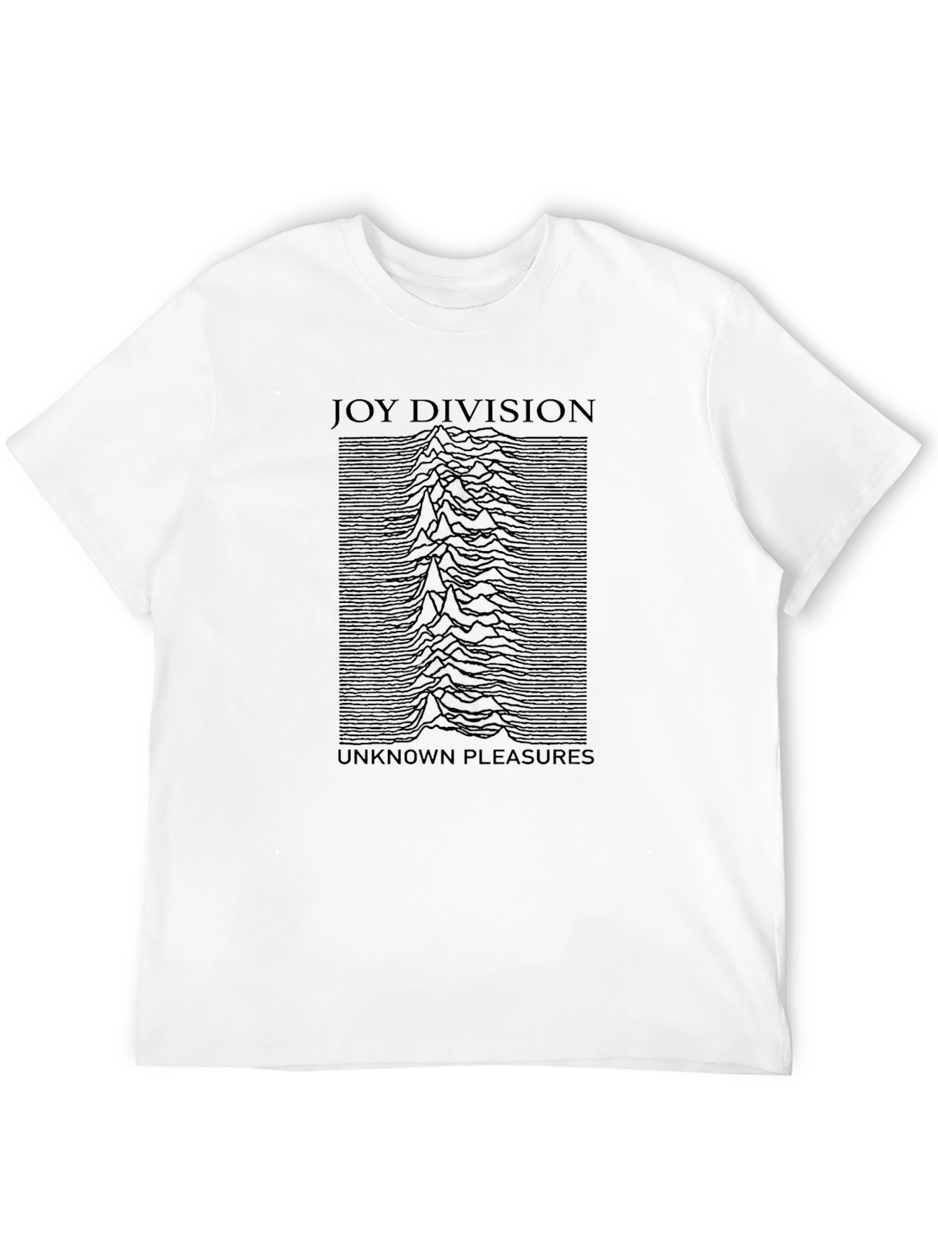 Joy Division Unknown Pleasures Black T-Shirt