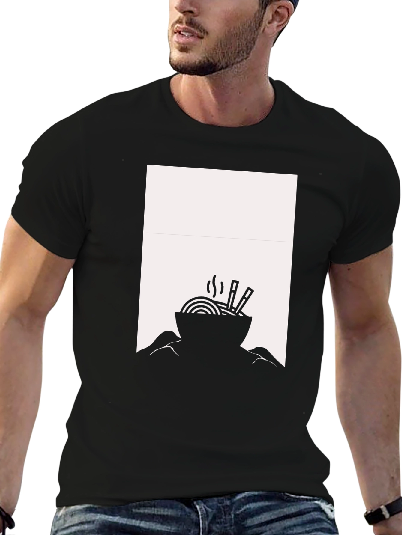 Ramen Bowl Graphic Tee - Stylish and Comfortable