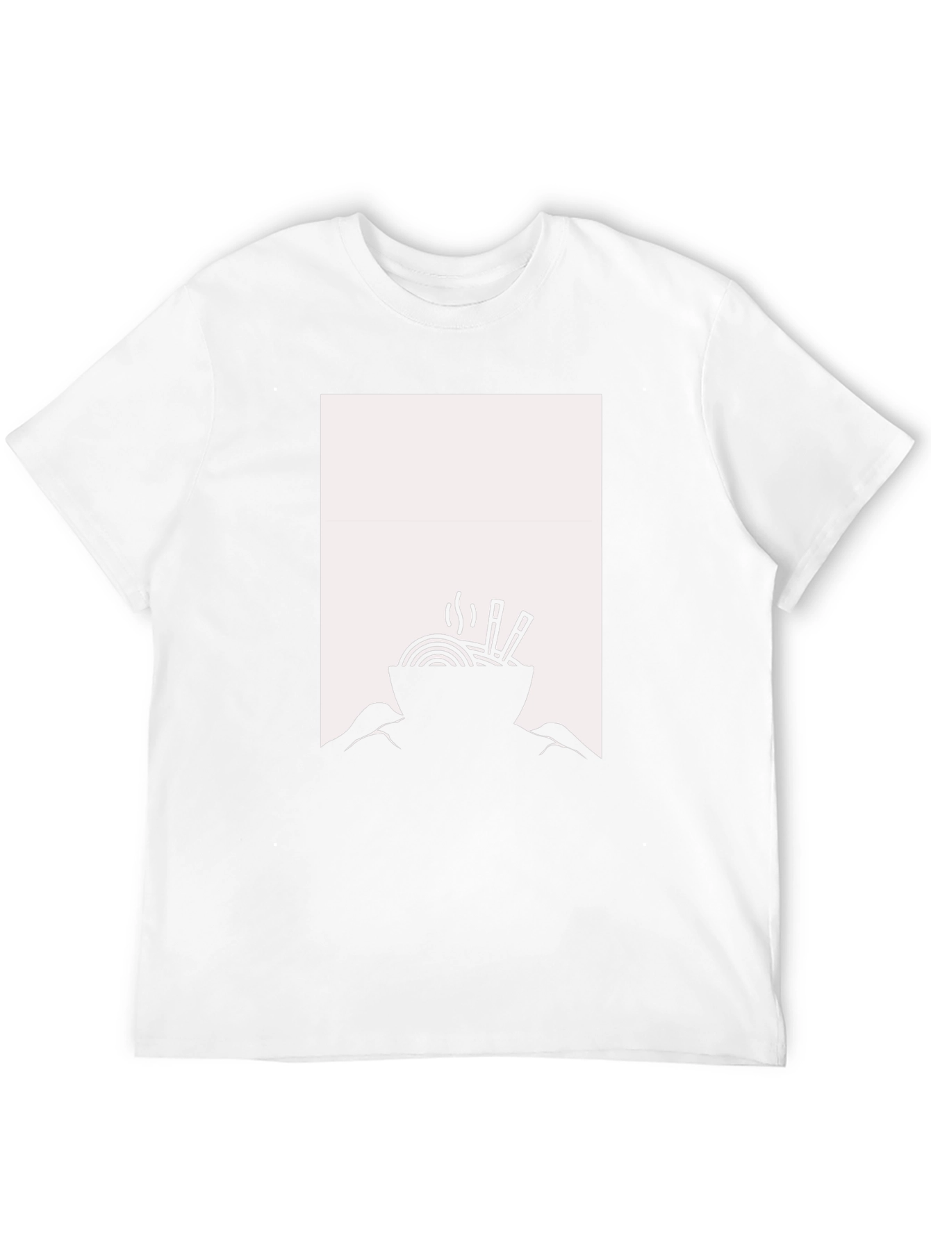 Ramen Bowl Graphic Tee - Stylish and Comfortable