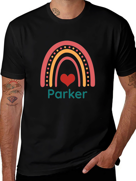 Personalized Rainbow Parker T-Shirt