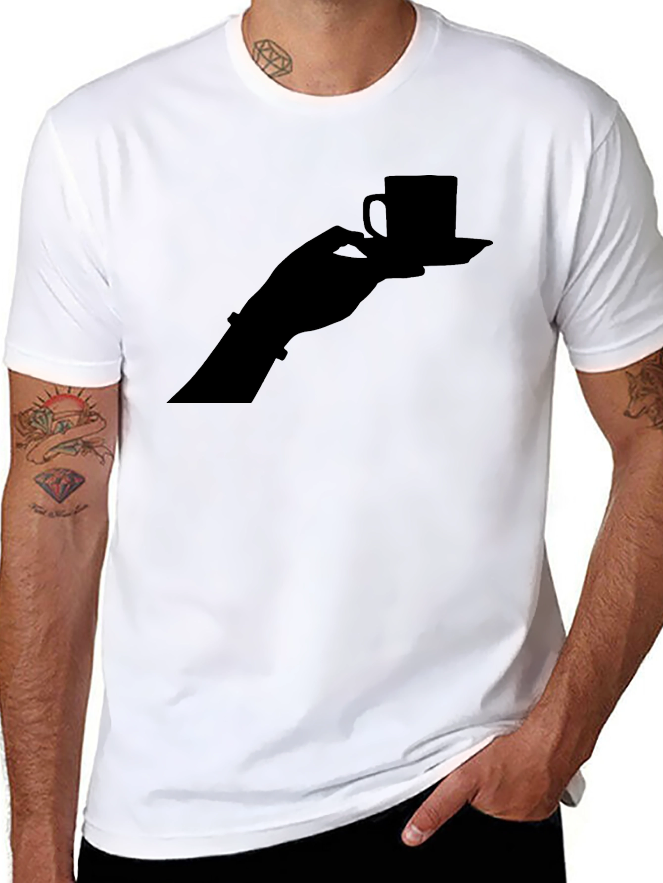 Coffee Hand Graphic T-Shirt - Unisex