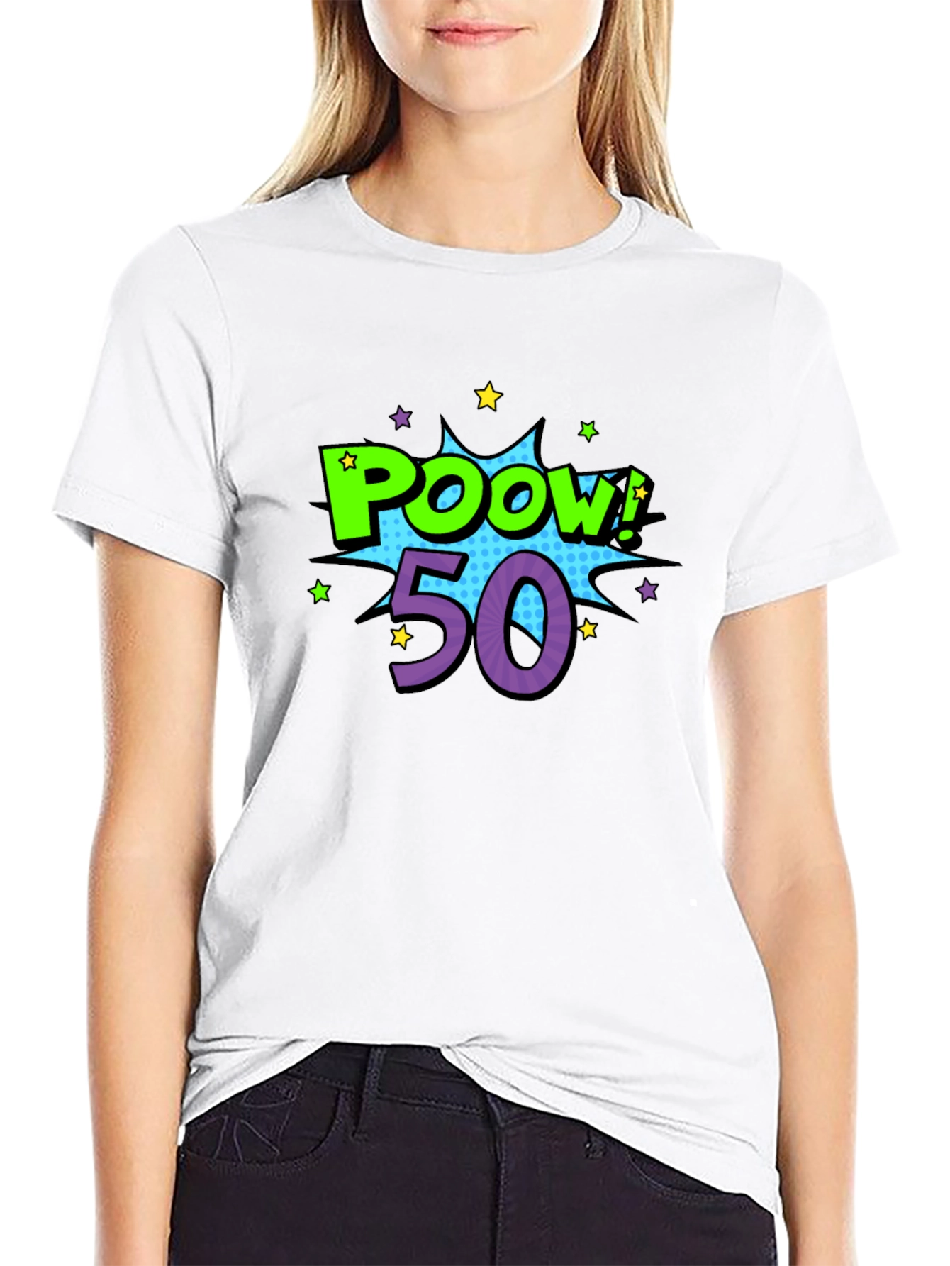 Poow! 50 T-Shirt - Birthday Party Tee