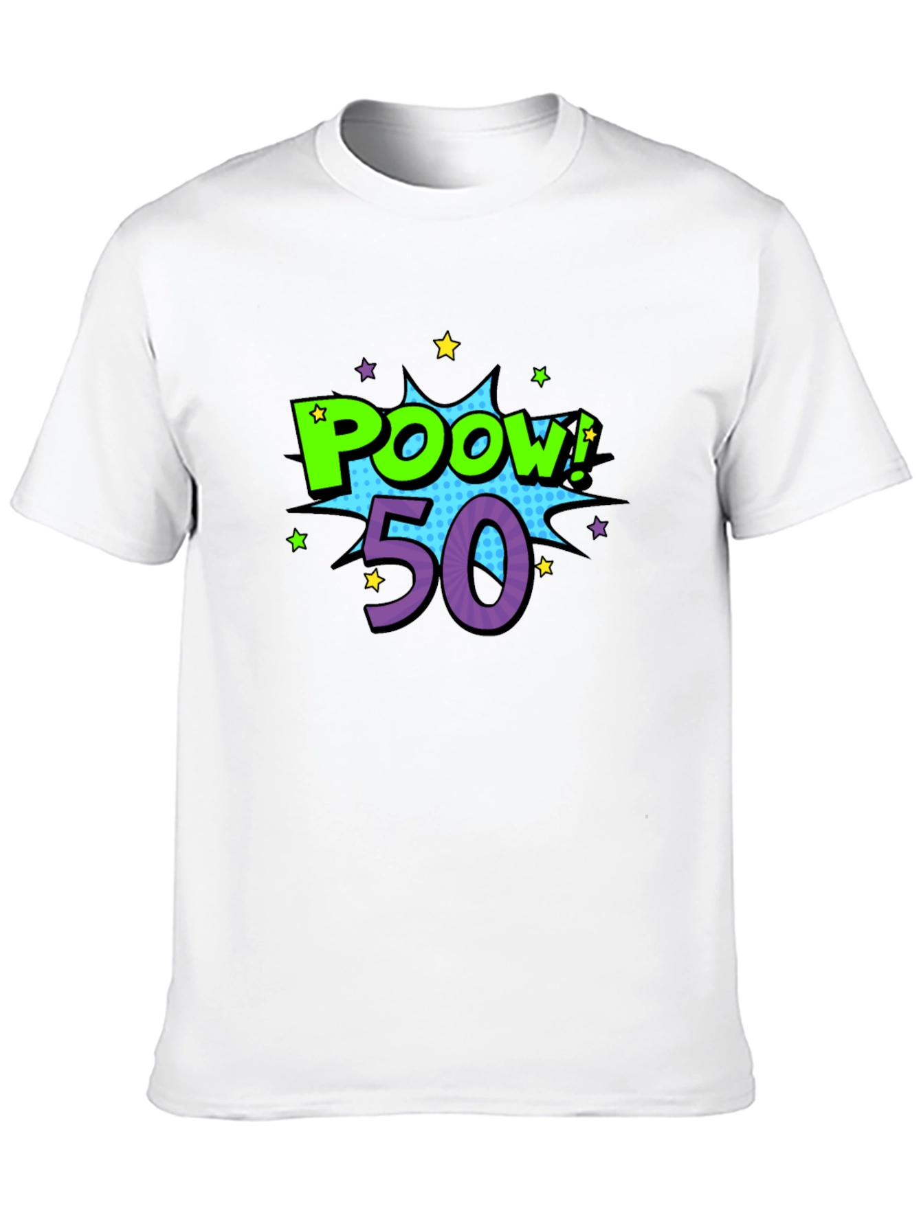 Poow! 50 T-Shirt - Birthday Party Tee
