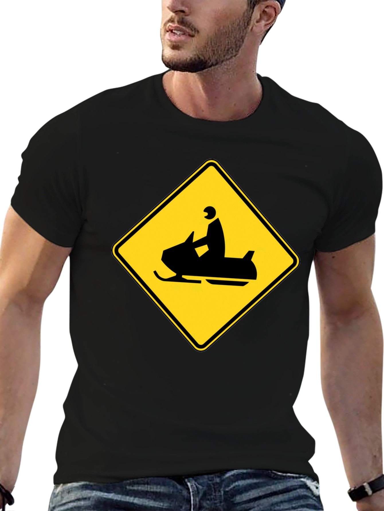 Snowmobile Crossing T-Shirt