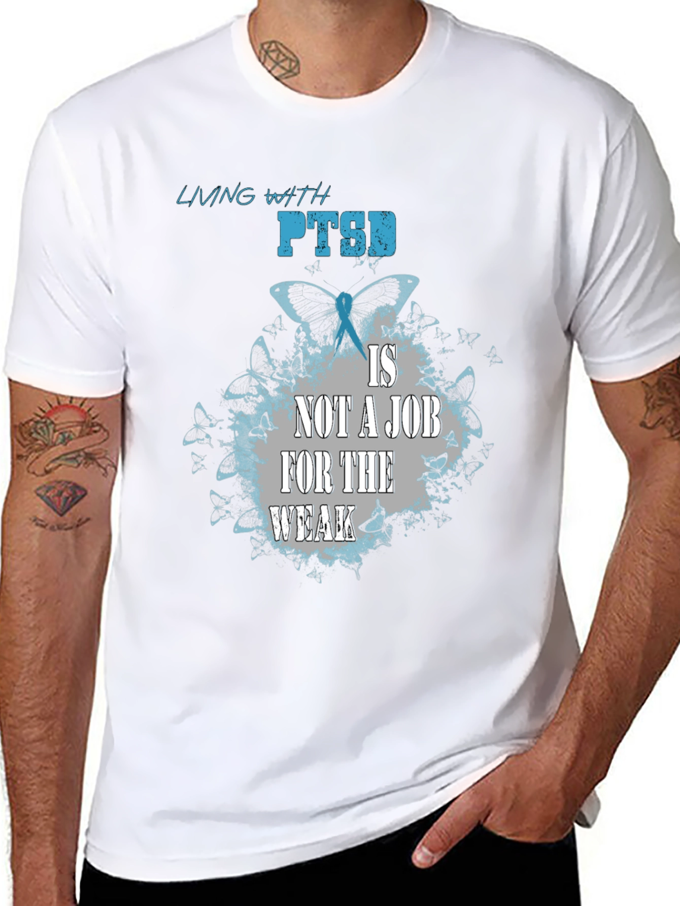 PTSD Awareness Graphic T-Shirt