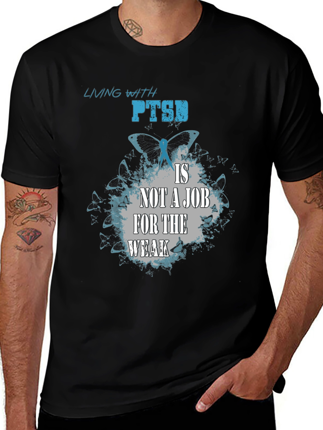 PTSD Awareness Graphic T-Shirt
