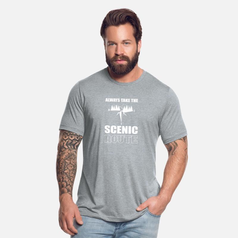 Take Scenic Route Hiker And Wanderer Gift