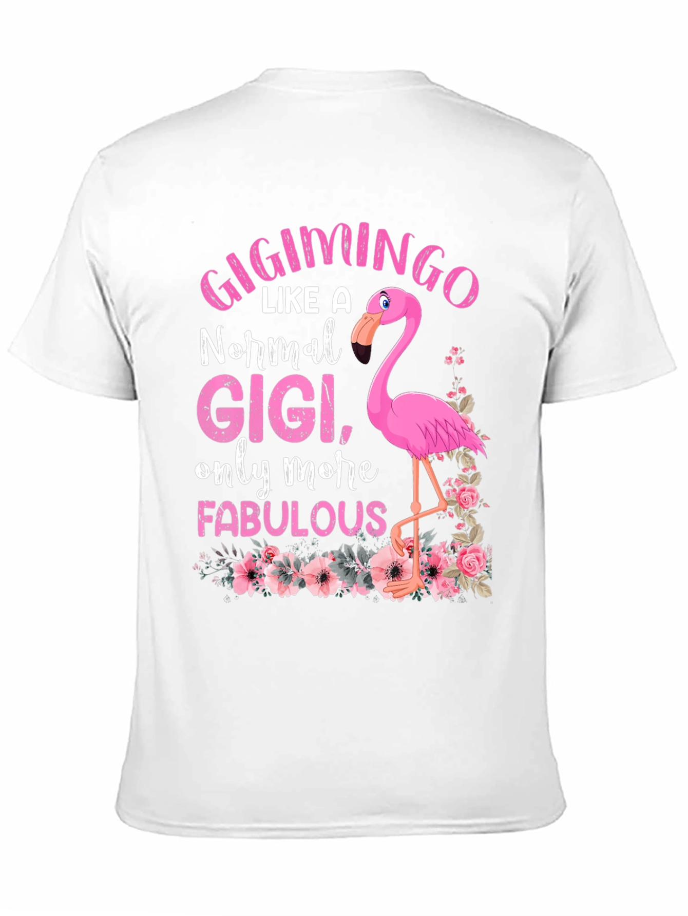GigiMingo T-Shirt: Fabulous Flamingo Gigi