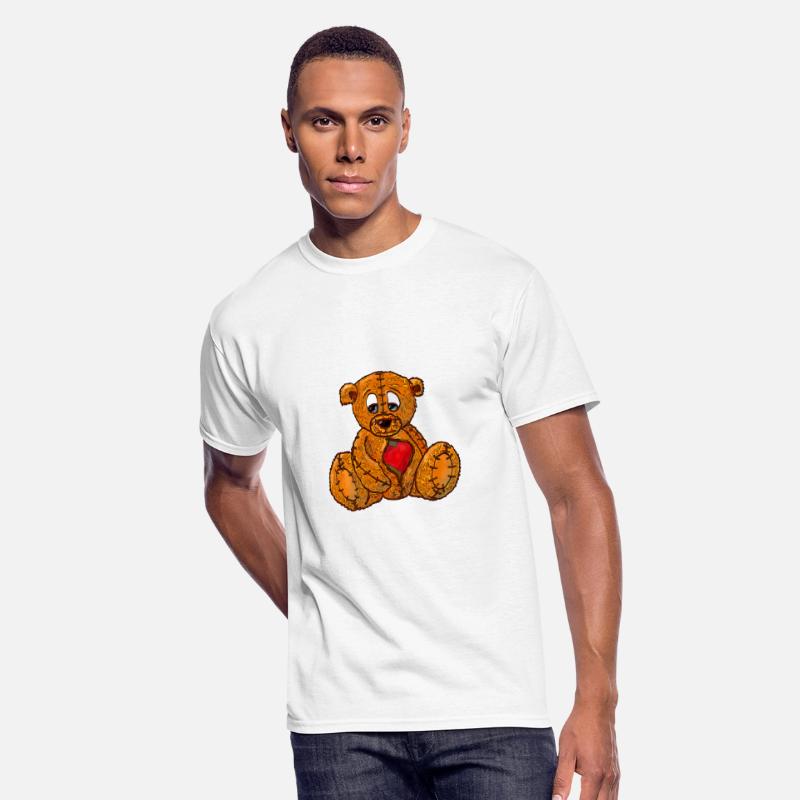 Teddy bear with a broken heart