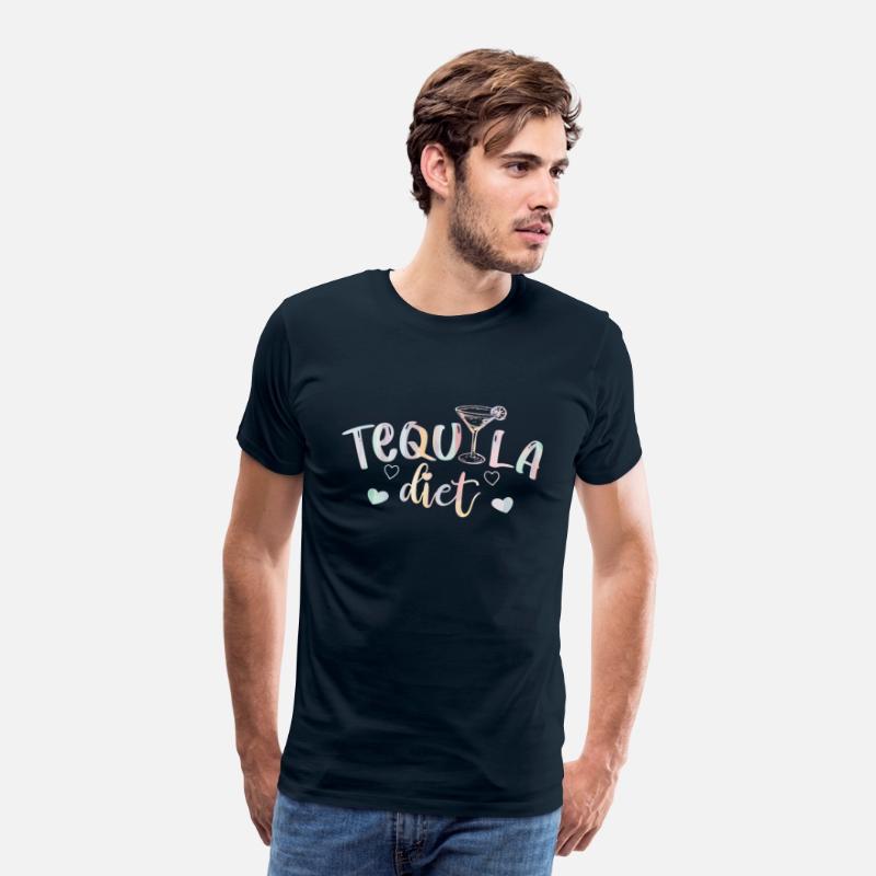 Tequila Diet T-Shirt Funny Drinking Drunk Gift