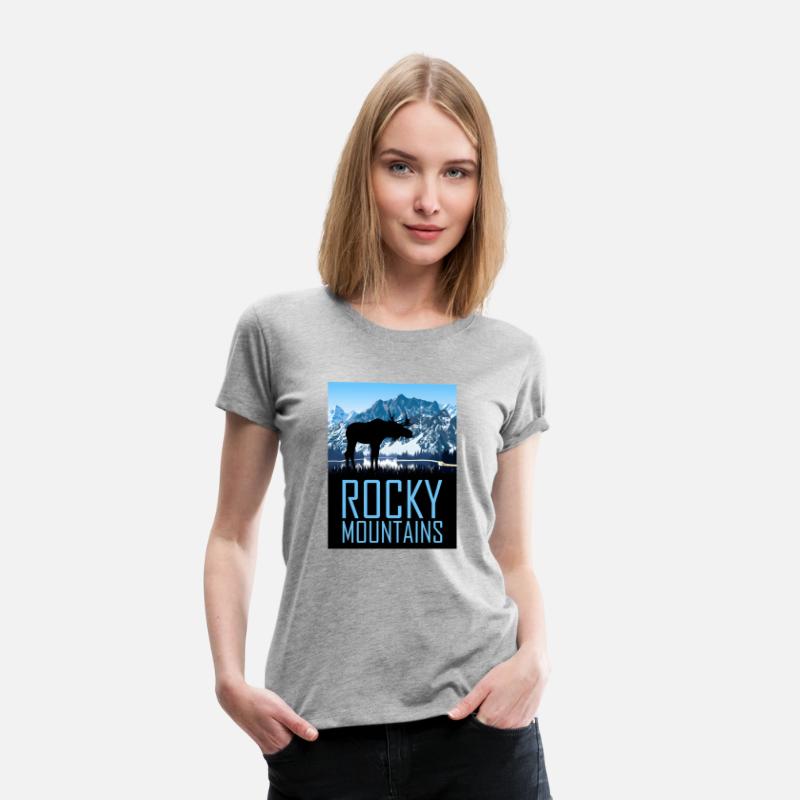 The Beauty Of Rocky Mountains Nature Illustration
