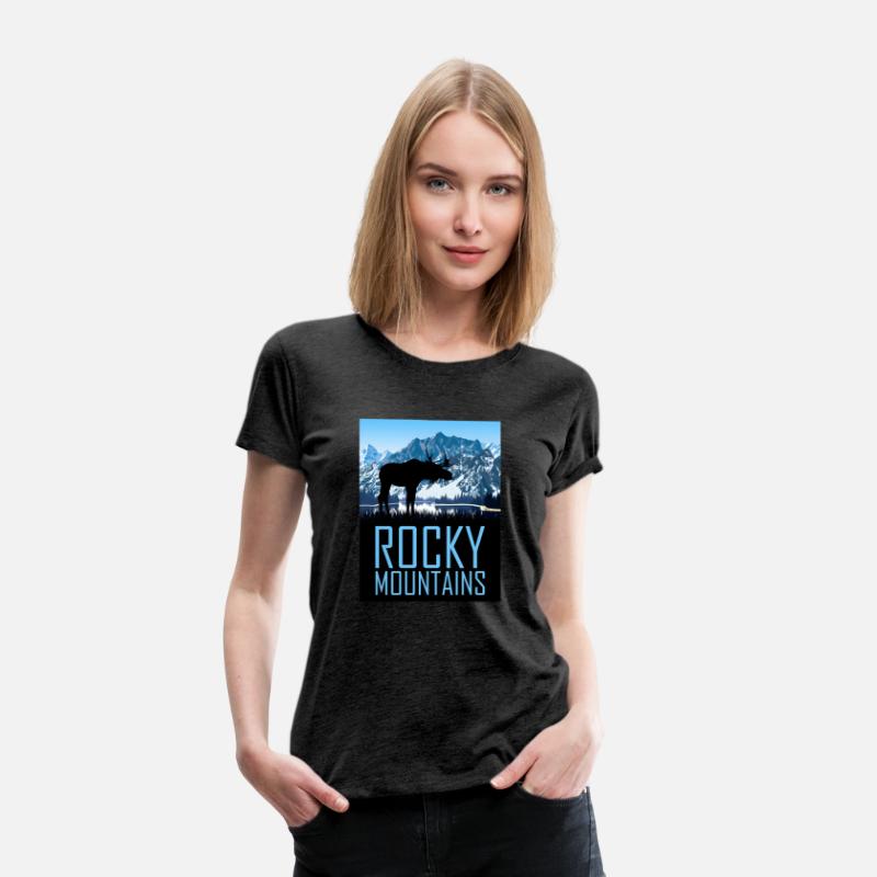 The Beauty Of Rocky Mountains Nature Illustration