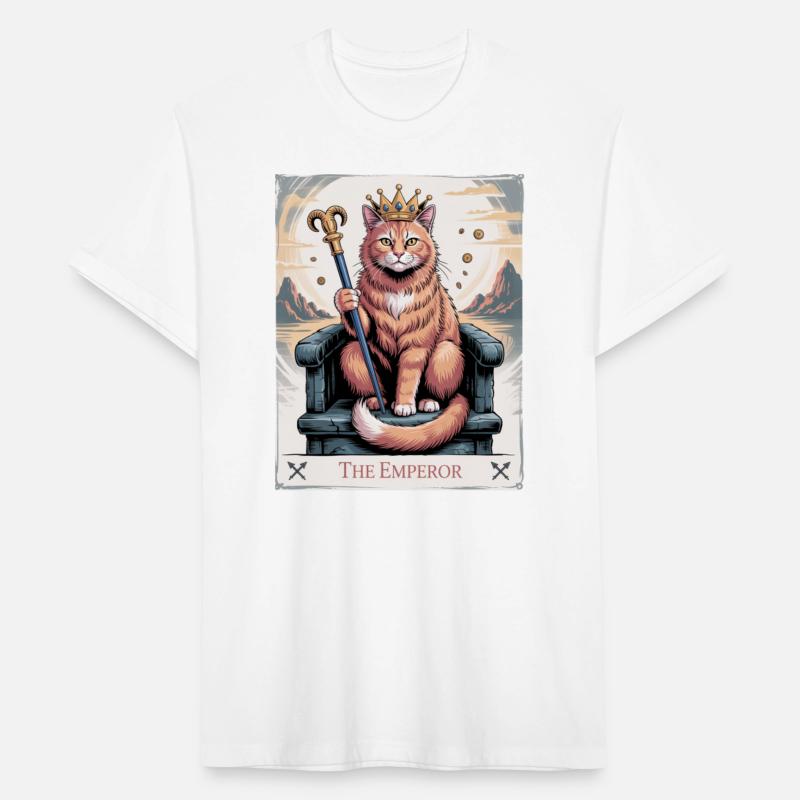 The Emperor Tarot Cat Artwork