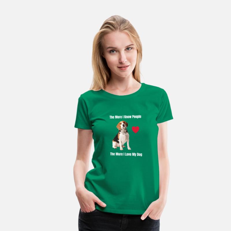 The More I Know People, The More I Love My Beagle