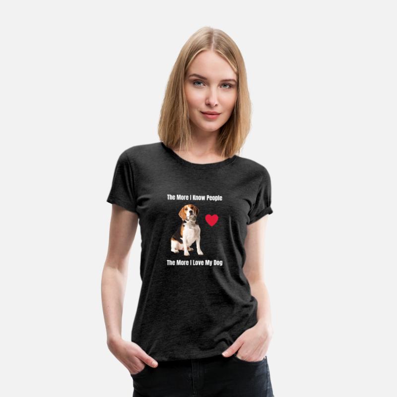 The More I Know People, The More I Love My Beagle
