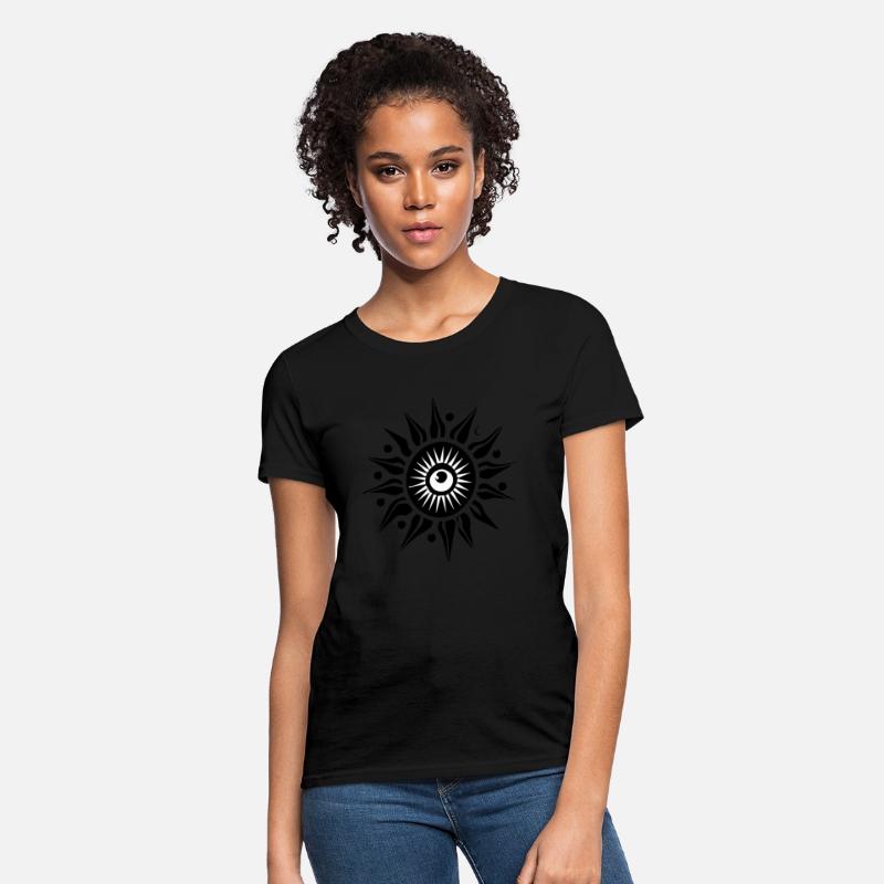 The sun design - astrology and tarot mystic symbol