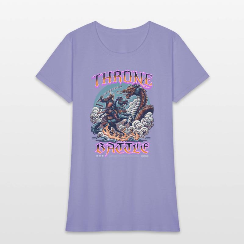 Throne Battle T Shirt Design