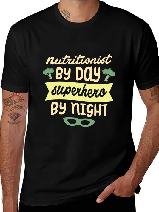 Nutritionist Superhero Graphic Tee