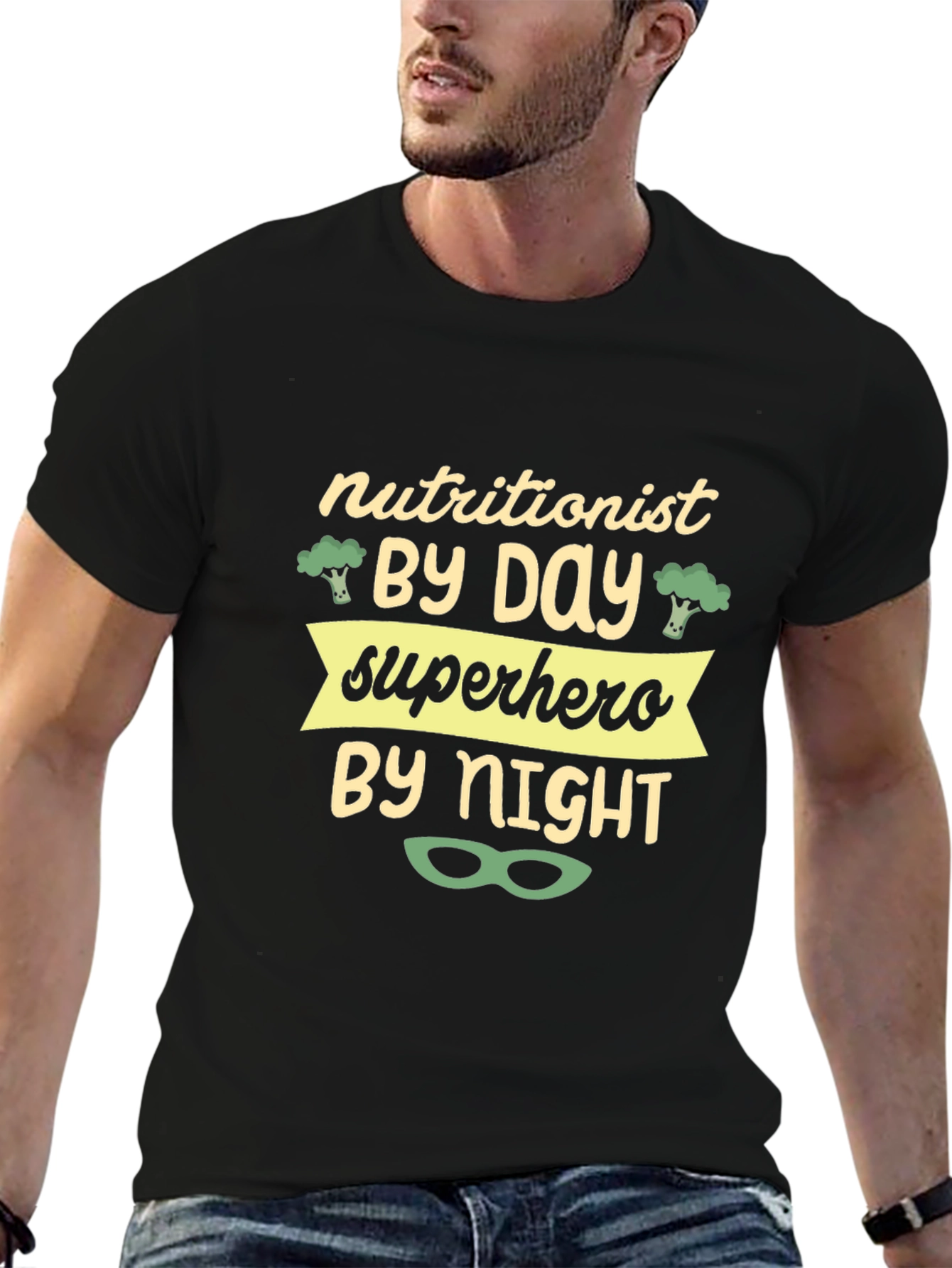 Nutritionist Superhero Graphic Tee