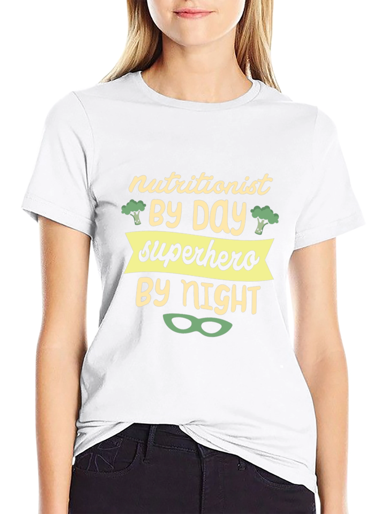 Nutritionist Superhero Graphic Tee