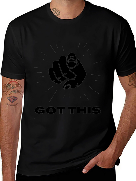 Got This! Graphic Tee - Mens Black T-Shirt