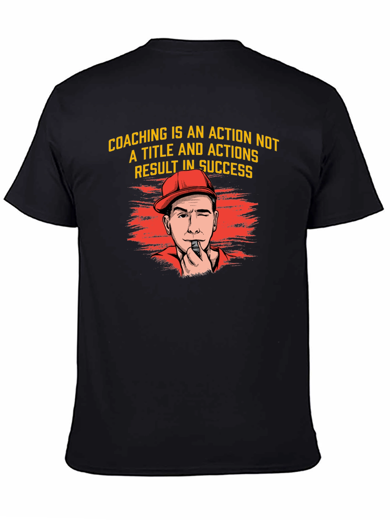 Coaching Success Graphic Tee - Motivational T-Shirt