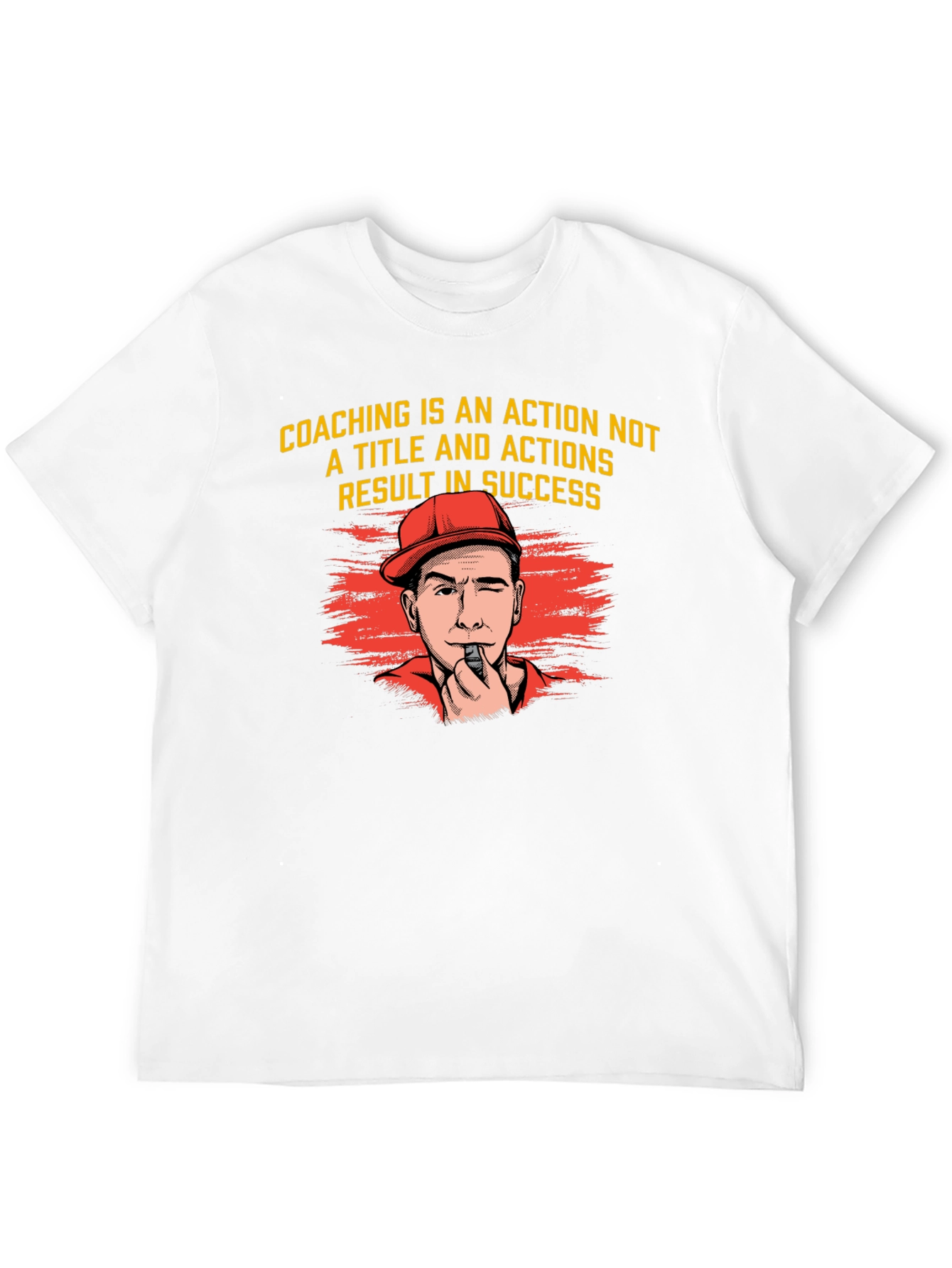 Coaching Success Graphic Tee - Motivational T-Shirt