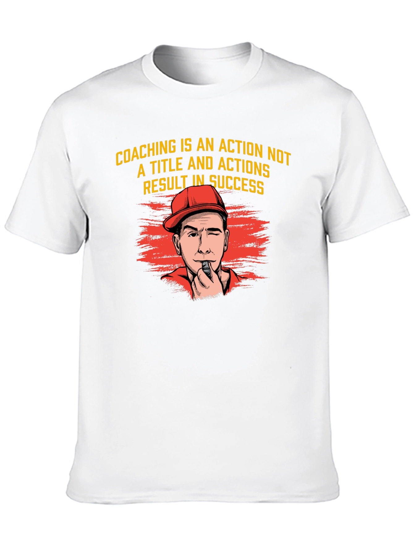 Coaching Success Graphic Tee - Motivational T-Shirt
