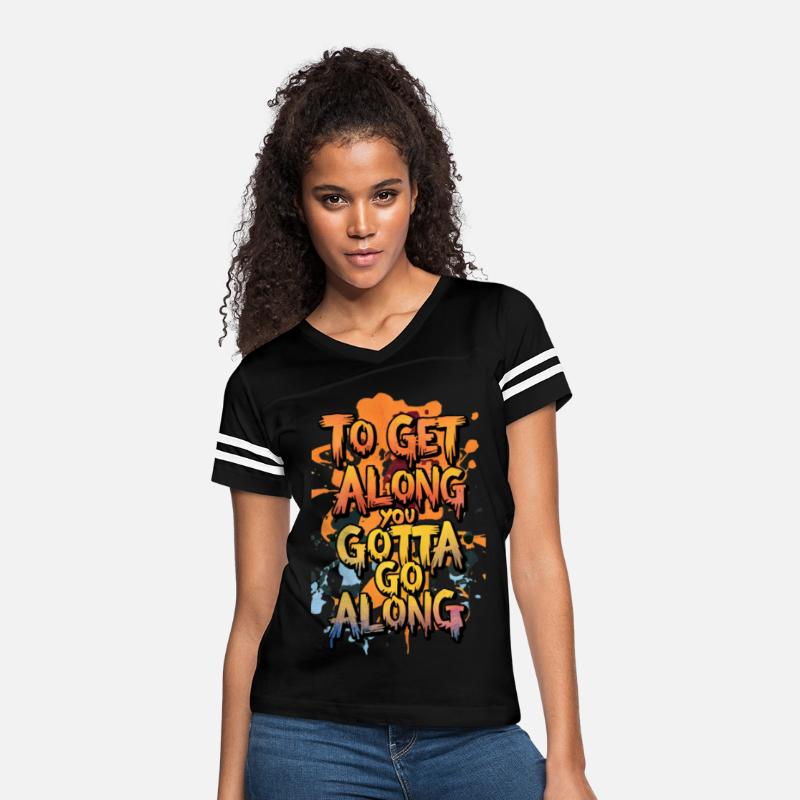to get along you gotta along American Gothic Flame