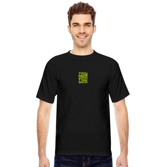Too Much To Watch - Pop Culture Tee Design