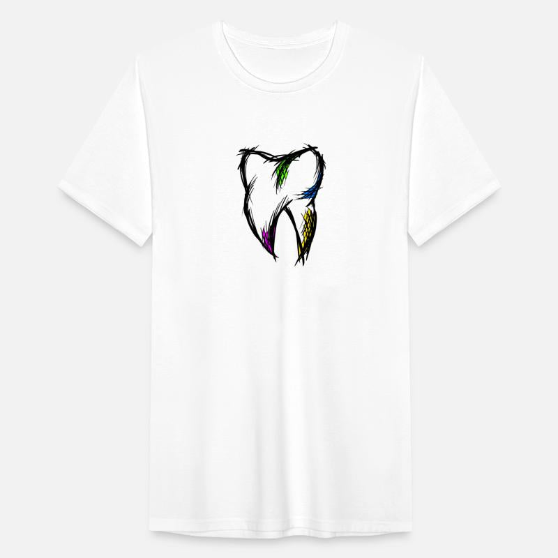 Tooth drawing, hand drawn. Dentist gift idea
