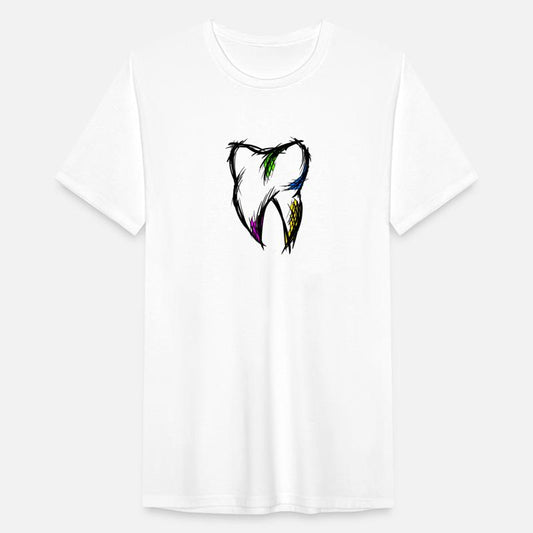 Tooth drawing, hand drawn. Dentist gift idea