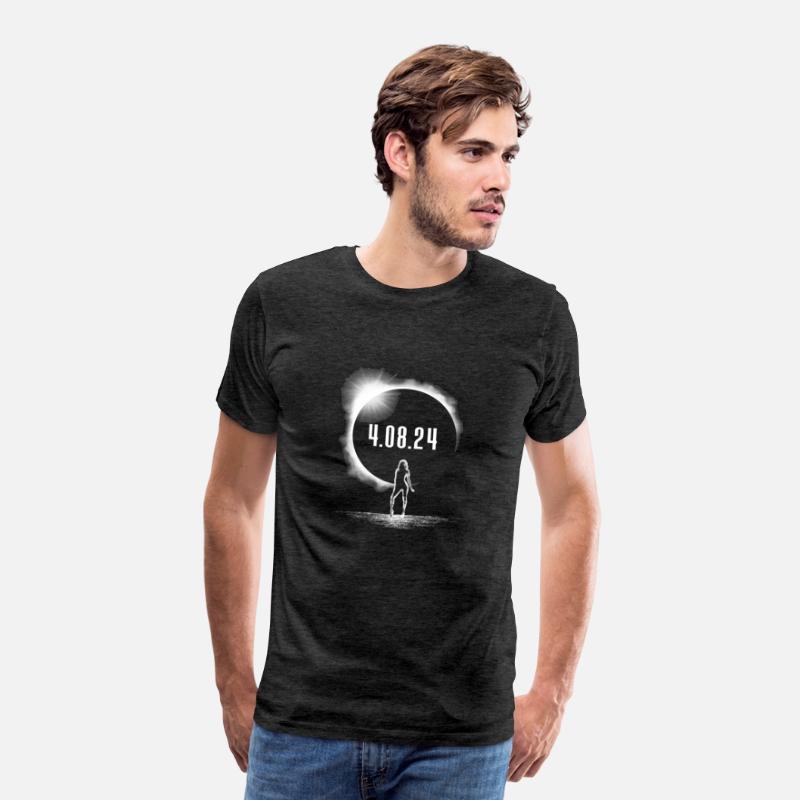 Total Solar Eclipse Woman Silhouette 4.08.24women'