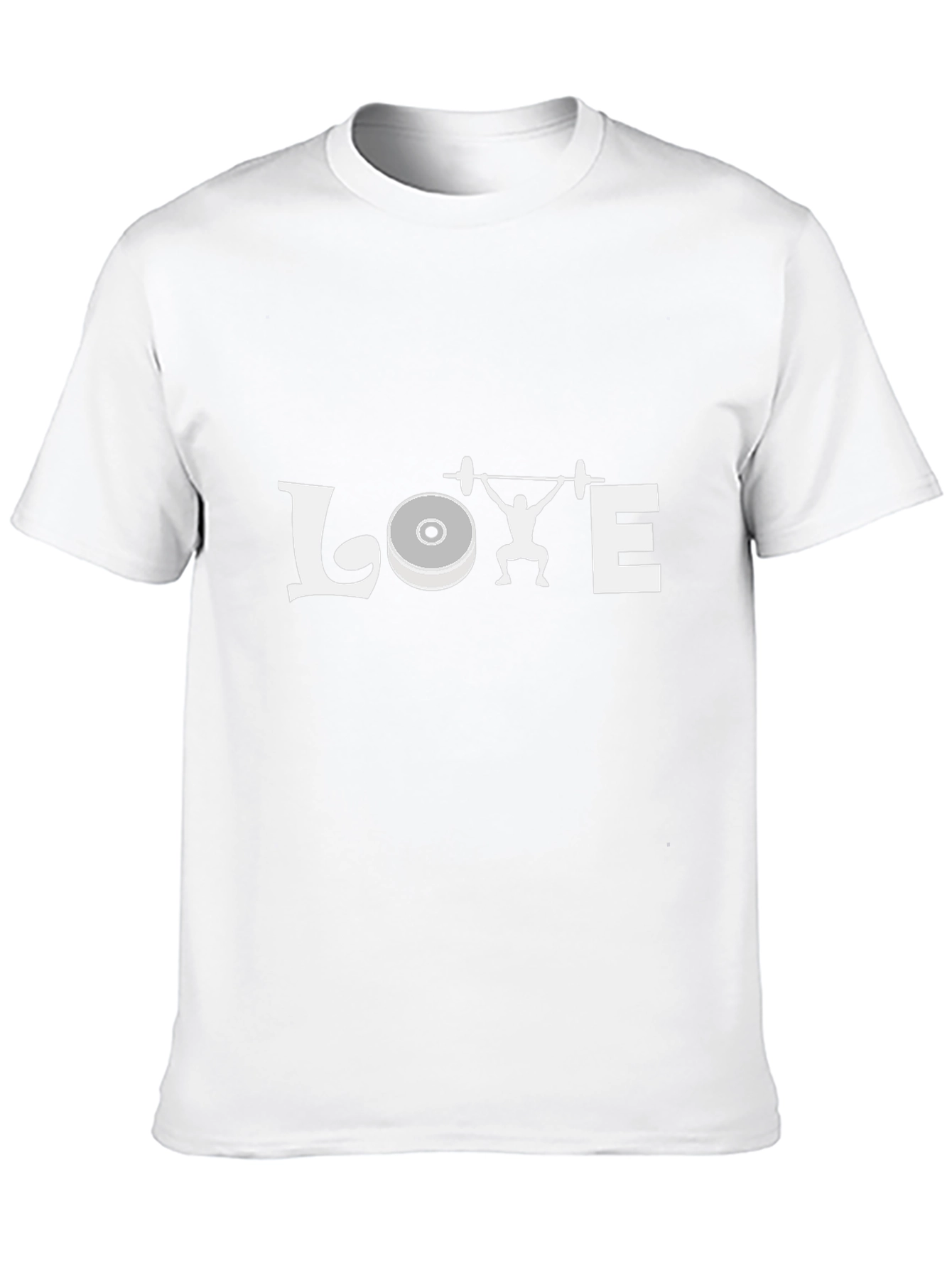 Weightlifting LOVE Graphic Tee - Black