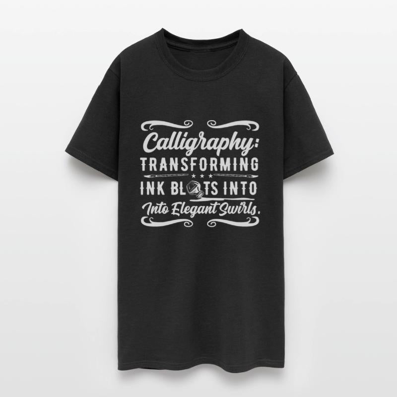 transforming ink blots into elegant swirls