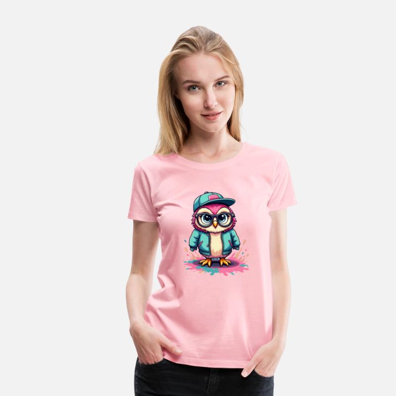 Trendy Owl in Urban Style