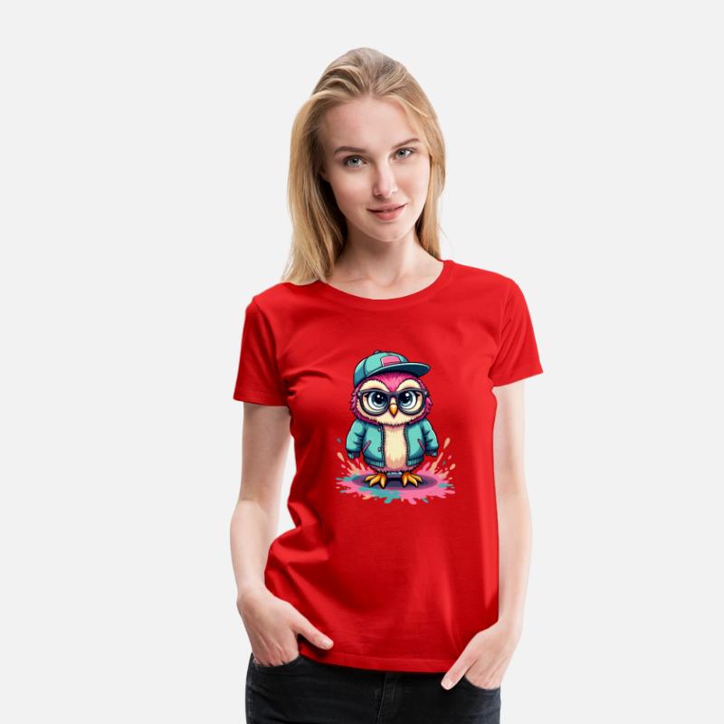 Trendy Owl in Urban Style