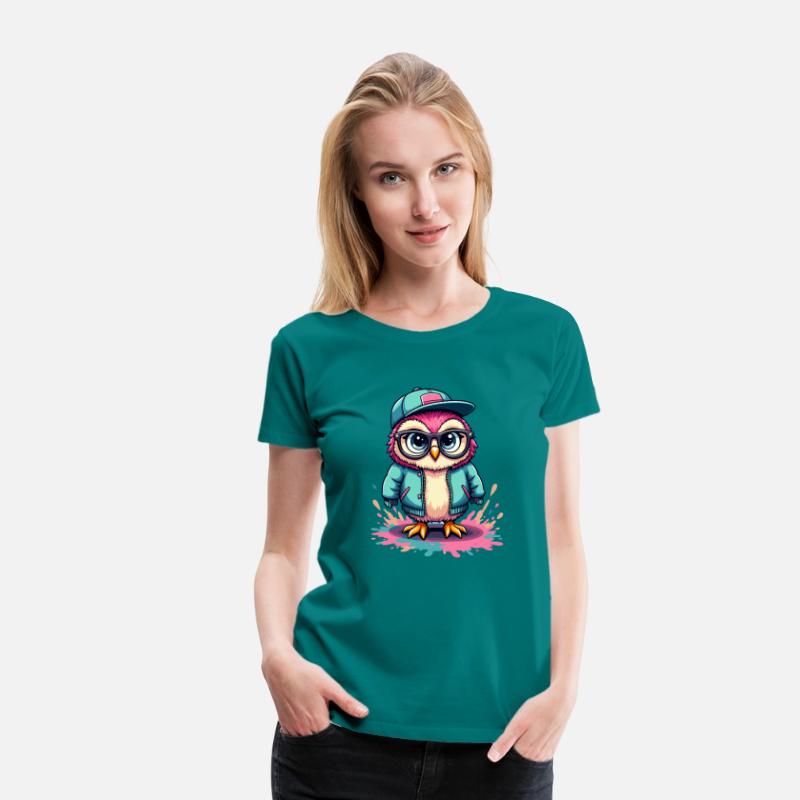 Trendy Owl in Urban Style