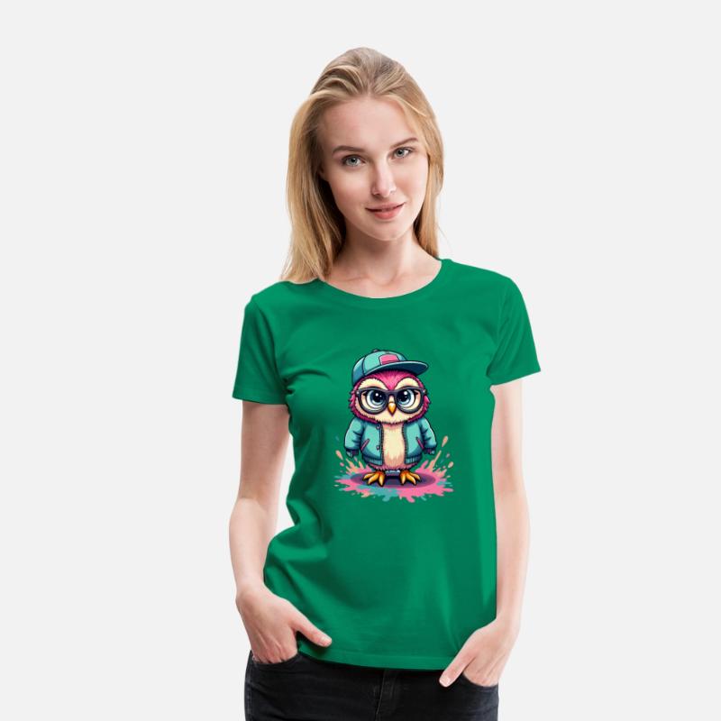 Trendy Owl in Urban Style
