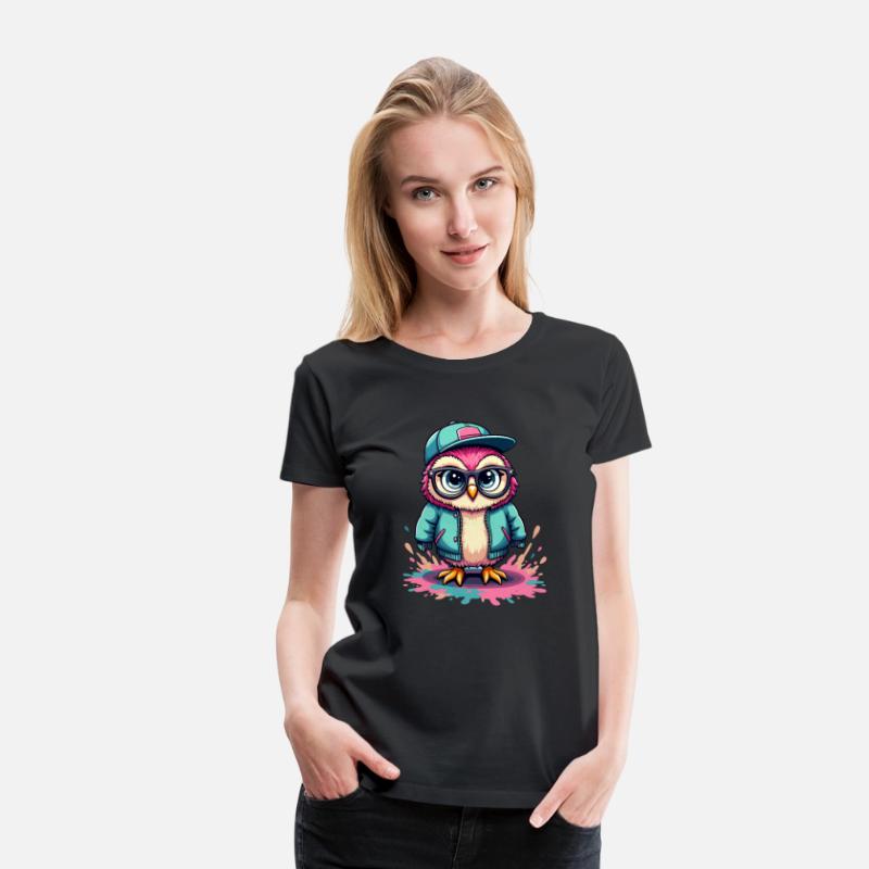 Trendy Owl in Urban Style