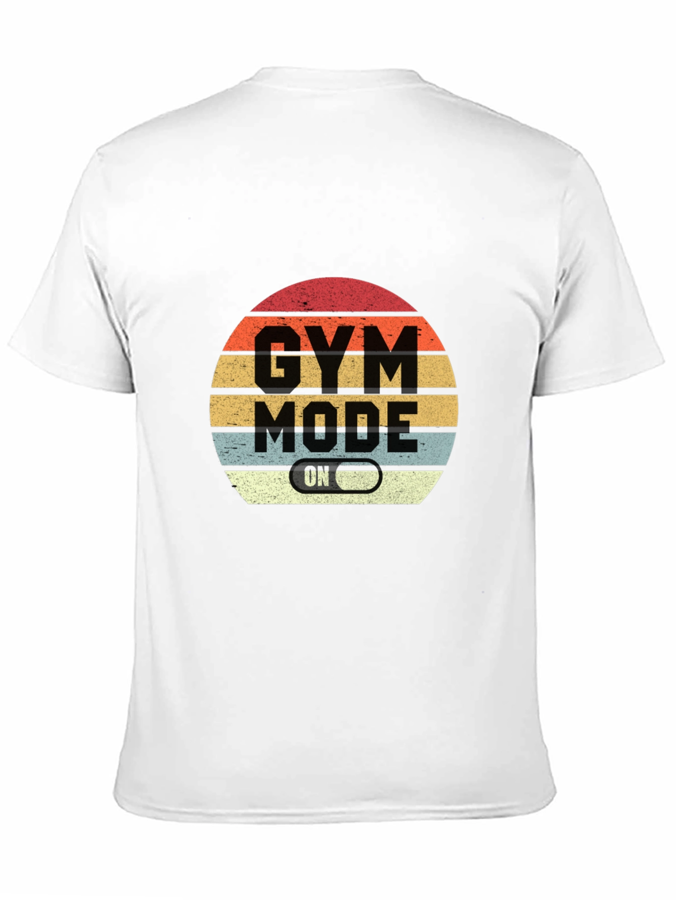 Gym Mode On Black T-Shirt