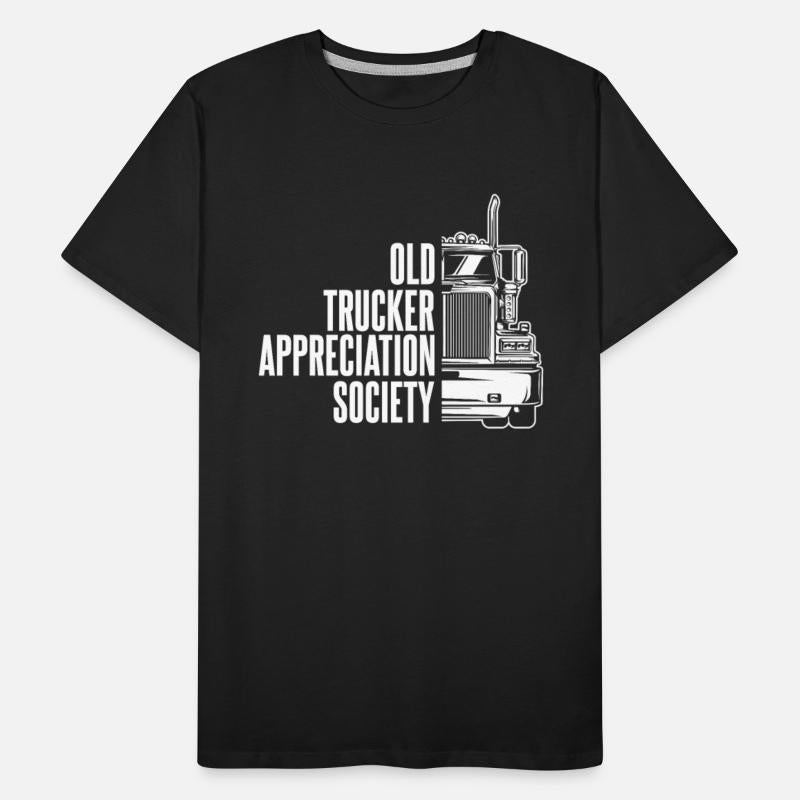 Truck Driver Old Man Trucker