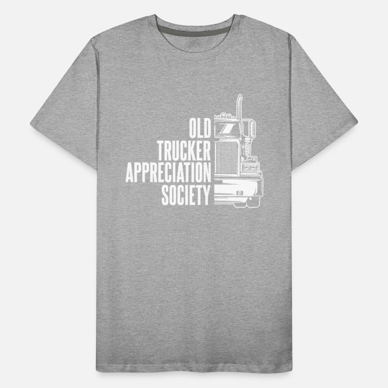 Truck Driver Old Man Trucker