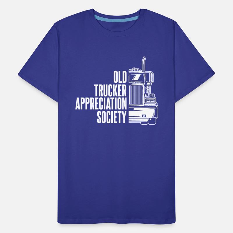 Truck Driver Old Man Trucker
