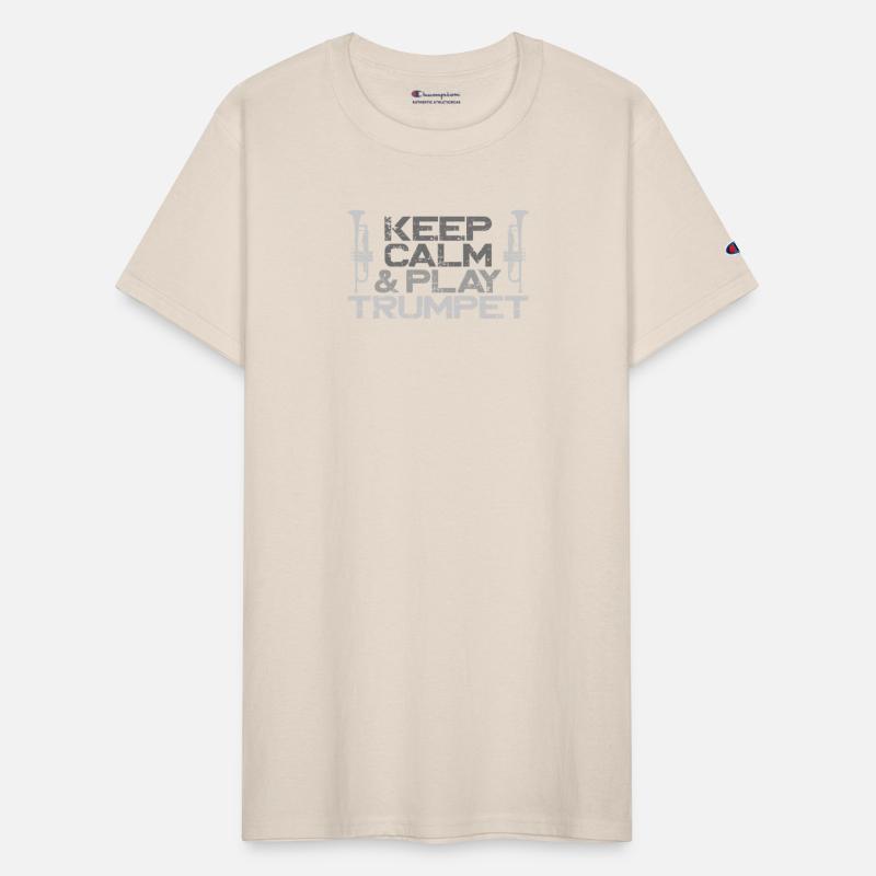 Trumpet Player Vintage Keep Calm &