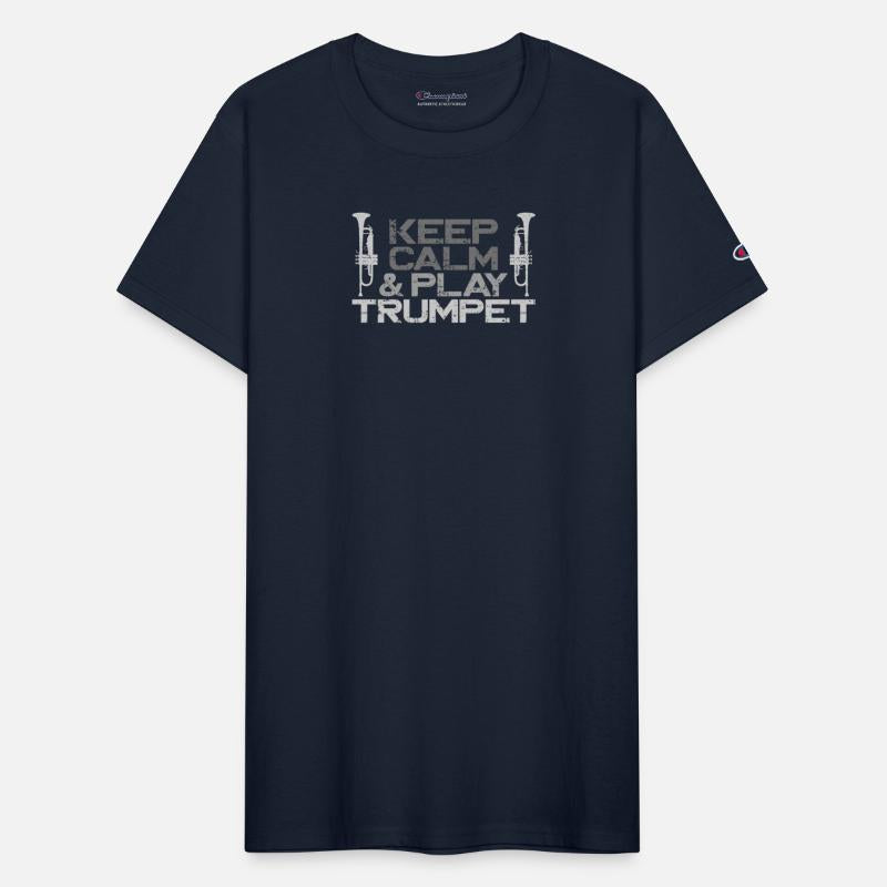Trumpet Player Vintage Keep Calm &