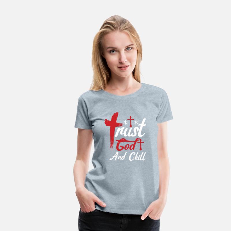 Trust God Love Jesus Christian Christmas